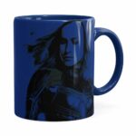 Caneca Capitã Marvel Filme V01 Azul Escuro
