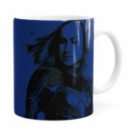 Caneca Capitã Marvel Filme V01 Branca