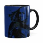 Caneca Capitã Marvel Filme V01 Preta