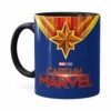 Caneca Capitã Marvel Filme V01 Preta