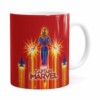 Caneca Capitã Marvel Filme V02 Branca
