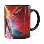 Caneca Capitã Marvel Filme V03 Preta