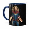 Caneca Capitã Marvel Filme V04 Azul Escuro