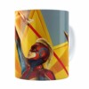 Caneca Capita Marvel Filme V06 Branca