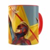 Caneca Capitã Marvel Filme V06 Vermelha
