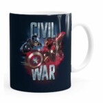 Caneca Capitão América Guerra Civil V02 Branca