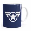 Caneca Capitão América Super Soldier Uniform V01 Branca