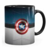 Caneca Capitão América V01 Preta