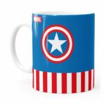 Caneca Capitão América V02 Branca