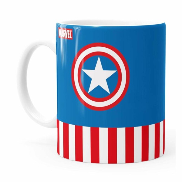 Caneca Capitão América V02 Branca