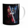 Caneca Capitão América Vs Homem De Ferro Guerra Civil Branca