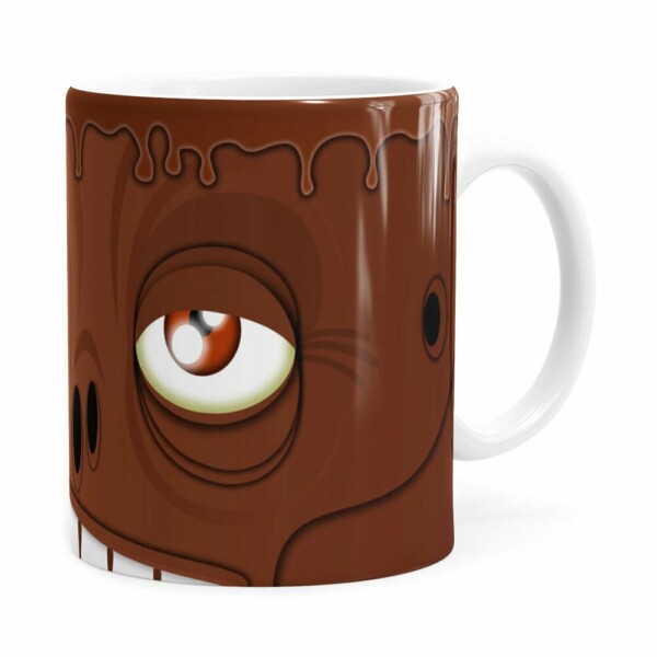 Caneca Chocolate Chocozumbi Branca