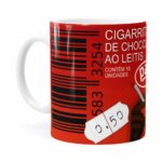 Caneca Chocolate Cigarrinhos Do Mussum Branca