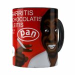 Caneca Chocolate Cigarrinhos Do Mussum Preta