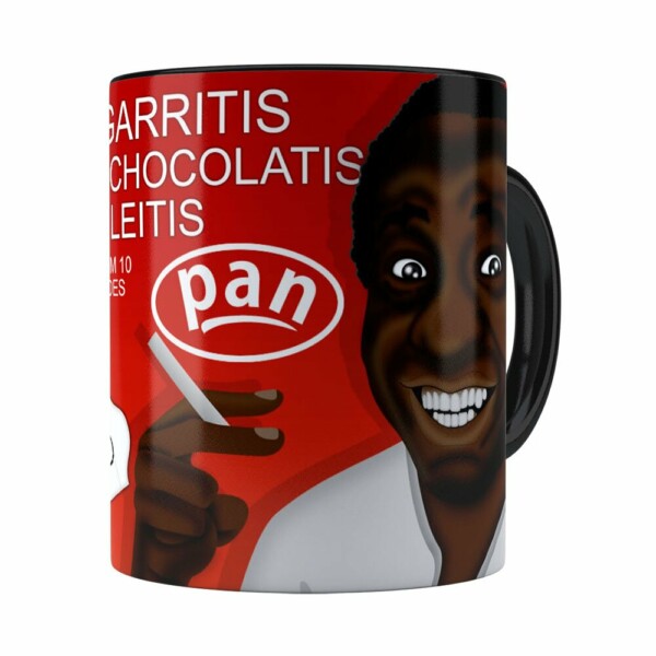 Caneca Chocolate Cigarrinhos Do Mussum Preta