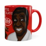 Caneca Chocolate Cigarrinhos Do Mussum Vermelha