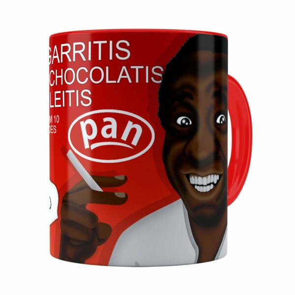 Caneca Chocolate Cigarrinhos Do Mussum Vermelha