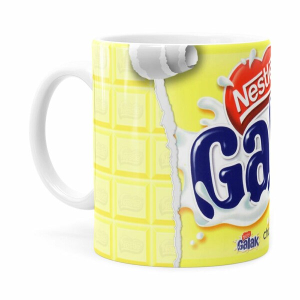 Caneca Chocolate Galak Branca