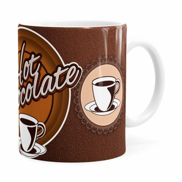 Caneca Chocolate Hot Chocolate Branca