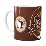 Caneca Chocolate Hot Chocolate Branca