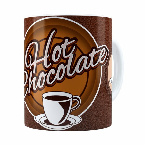 Caneca Chocolate Hot Chocolate Branca