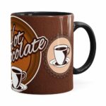 Caneca Chocolate Hot Chocolate Preta