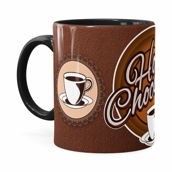 Caneca Chocolate Hot Chocolate Preta