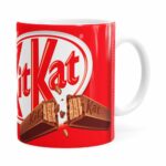 Caneca Chocolate Kitkat Branca