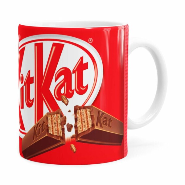 Caneca Chocolate Kitkat Branca