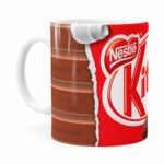 Caneca Chocolate Kitkat Branca