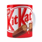 Caneca Chocolate Kitkat Branca