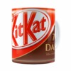 Caneca Chocolate Kitkat Dark Branca