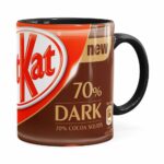 Caneca Chocolate Kitkat Dark Preta
