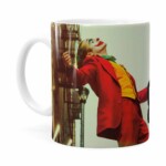 Caneca Coringa Joaquin Phoenix Filme V01 Branca