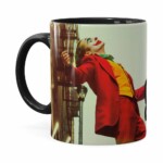 Caneca Coringa Joaquin Phoenix Filme V01 Preta
