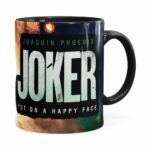 Caneca Coringa Joaquin Phoenix Filme V02 Preta