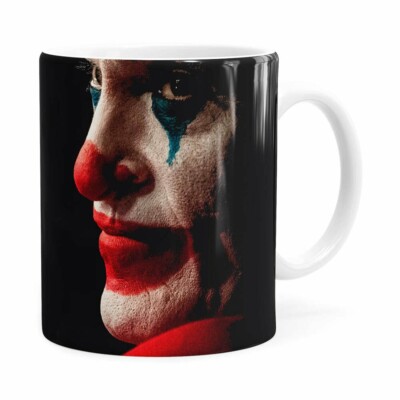 Caneca Coringa Joaquin Phoenix Filme V04 Branca