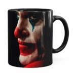 Caneca Coringa Joaquin Phoenix Filme V04 Preta