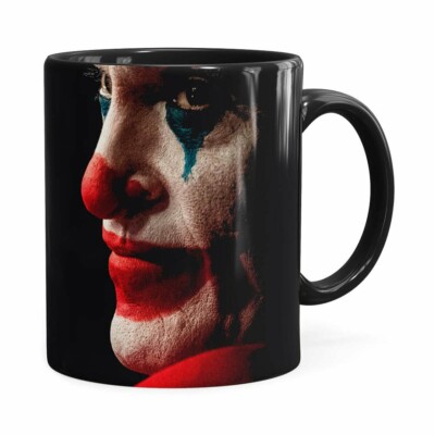 Caneca Coringa Joaquin Phoenix Filme V04 Preta