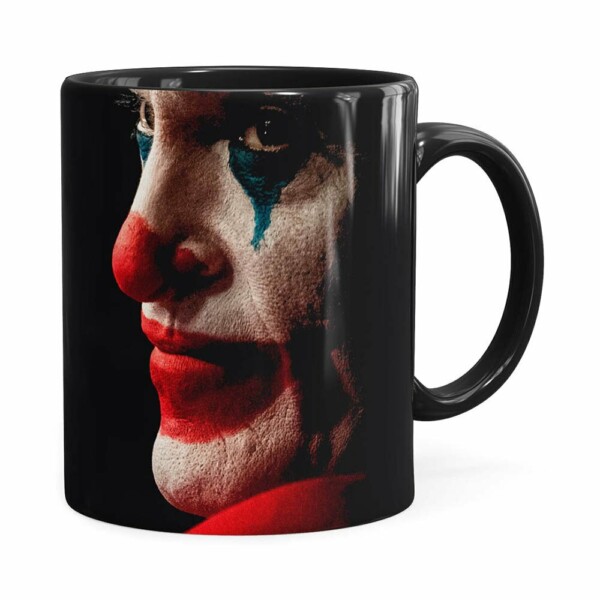 Caneca Coringa Joaquin Phoenix Filme V04 Preta