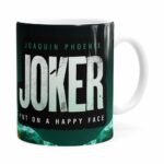 Caneca Coringa Joaquin Phoenix Filme V05 Branca