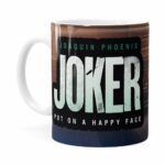 Caneca Coringa Joaquin Phoenix Filme V06 Branca