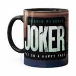 Caneca Coringa Joaquin Phoenix Filme V06 Preta