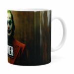 Caneca Coringa Joaquin Phoenix Filme V07 Branca