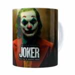 Caneca Coringa Joaquin Phoenix Filme V07 Branca