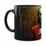 Caneca Coringa Joaquin Phoenix Filme V07 Preta