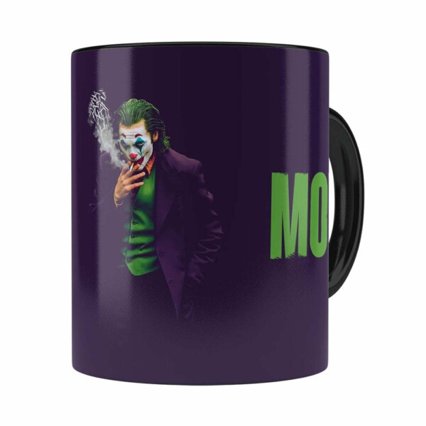 Caneca Coringa Joaquin Phoenix Filme V08 Preta