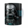 Caneca Darth Vader 3d Print Star Wars Blue Branca