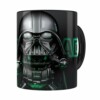 Caneca Darth Vader 3d Print Star Wars Green Preta
