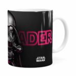 Caneca Darth Vader 3d Print Star Wars Violet Branca